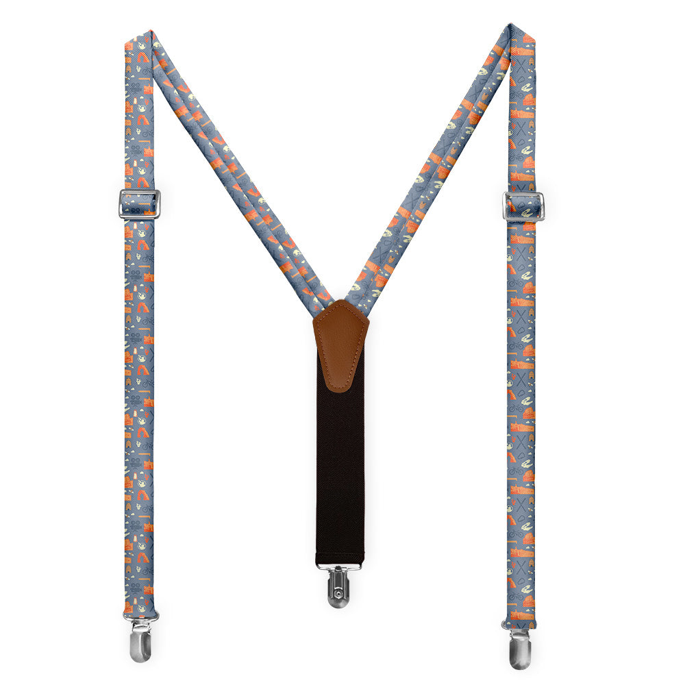 Utah State Heritage Suspenders - Full Front View - Knotty Tie Co.