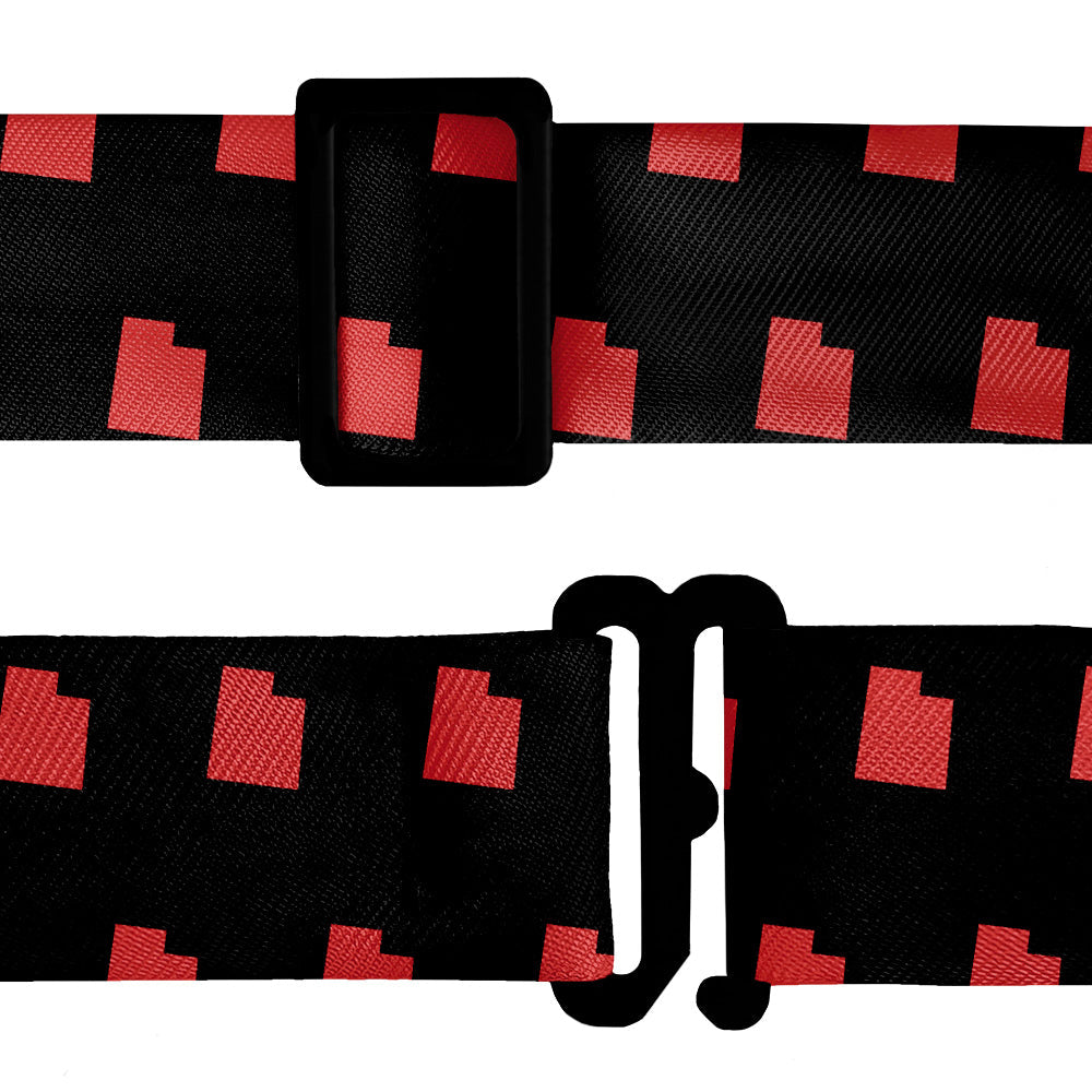 Utah State Outline Bow Tie - Bow Tie Hardware - Knotty Tie Co.