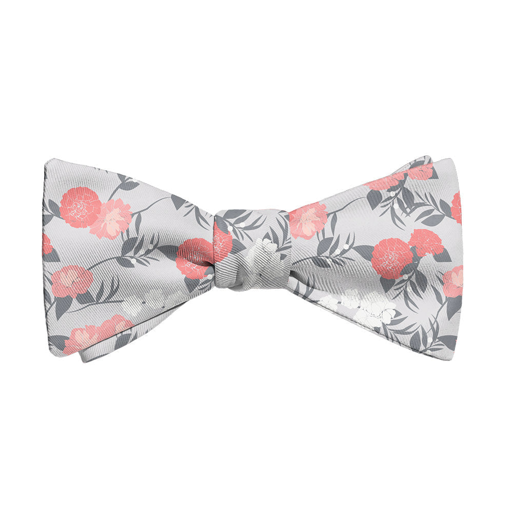 Valencia Floral Bow Tie - Adult Standard Self-Tie 14-18" -  - Knotty Tie Co.