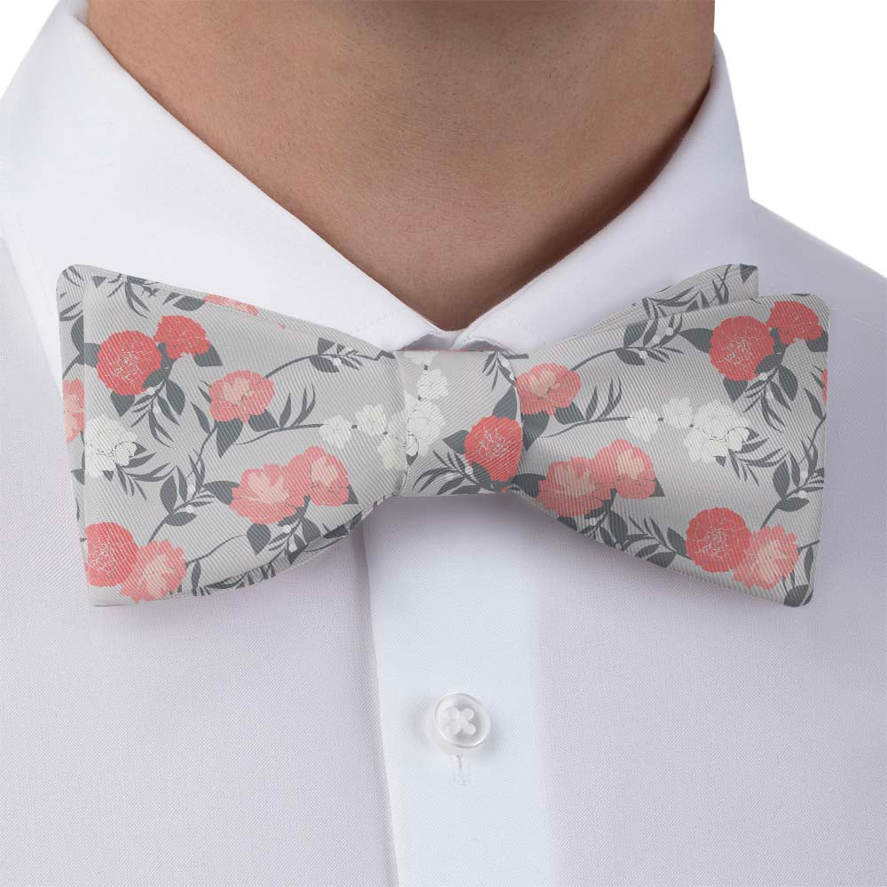 Valencia Floral Bow Tie - Bow Tie with Dress Shirt - Knotty Tie Co.
