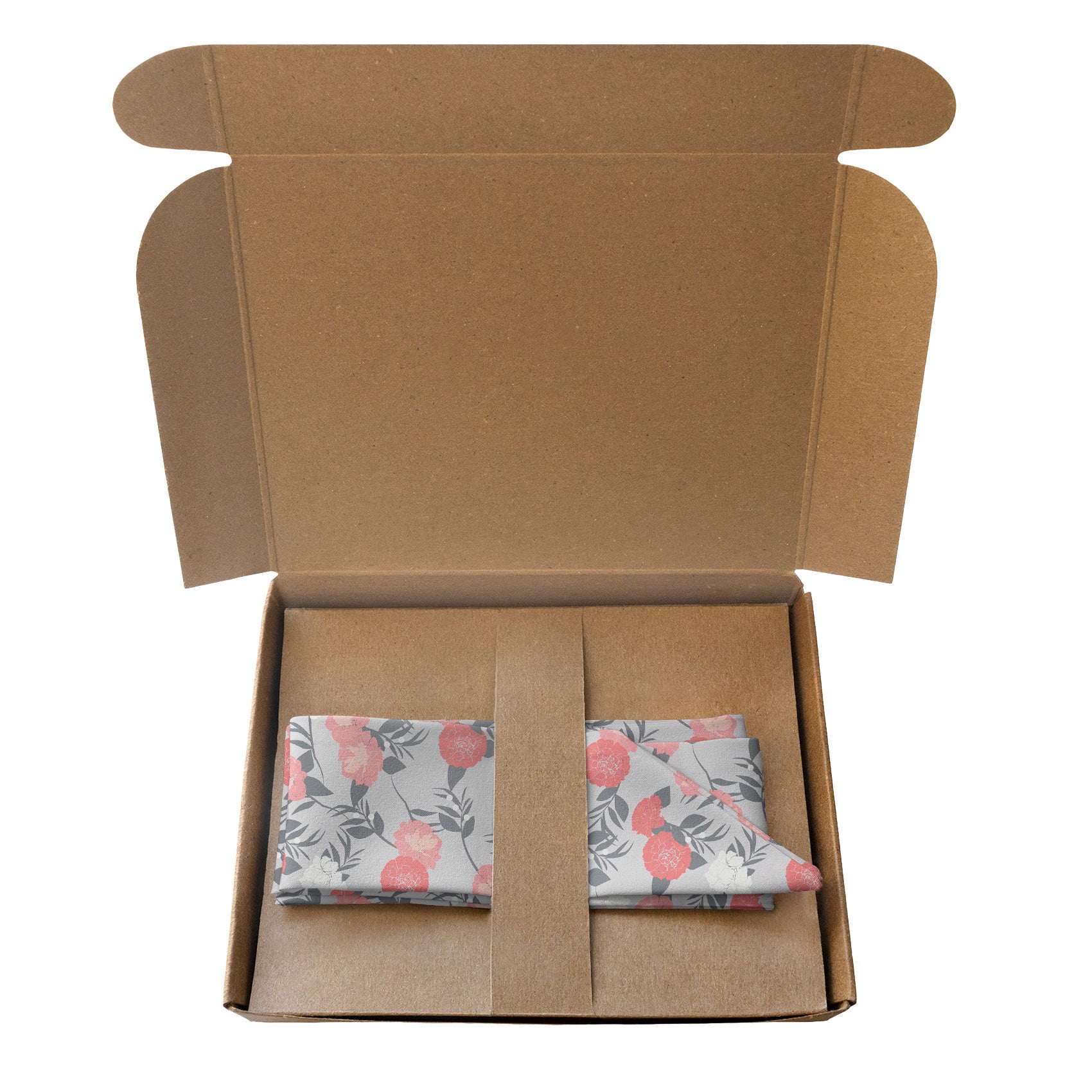 Valencia Floral Hair Scarf - Packaging - Knotty Tie Co.