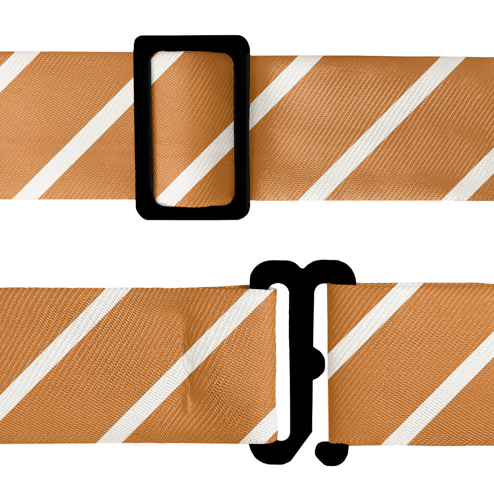 Varsity Stripe Bow Tie - Bow Tie Hardware - Knotty Tie Co.