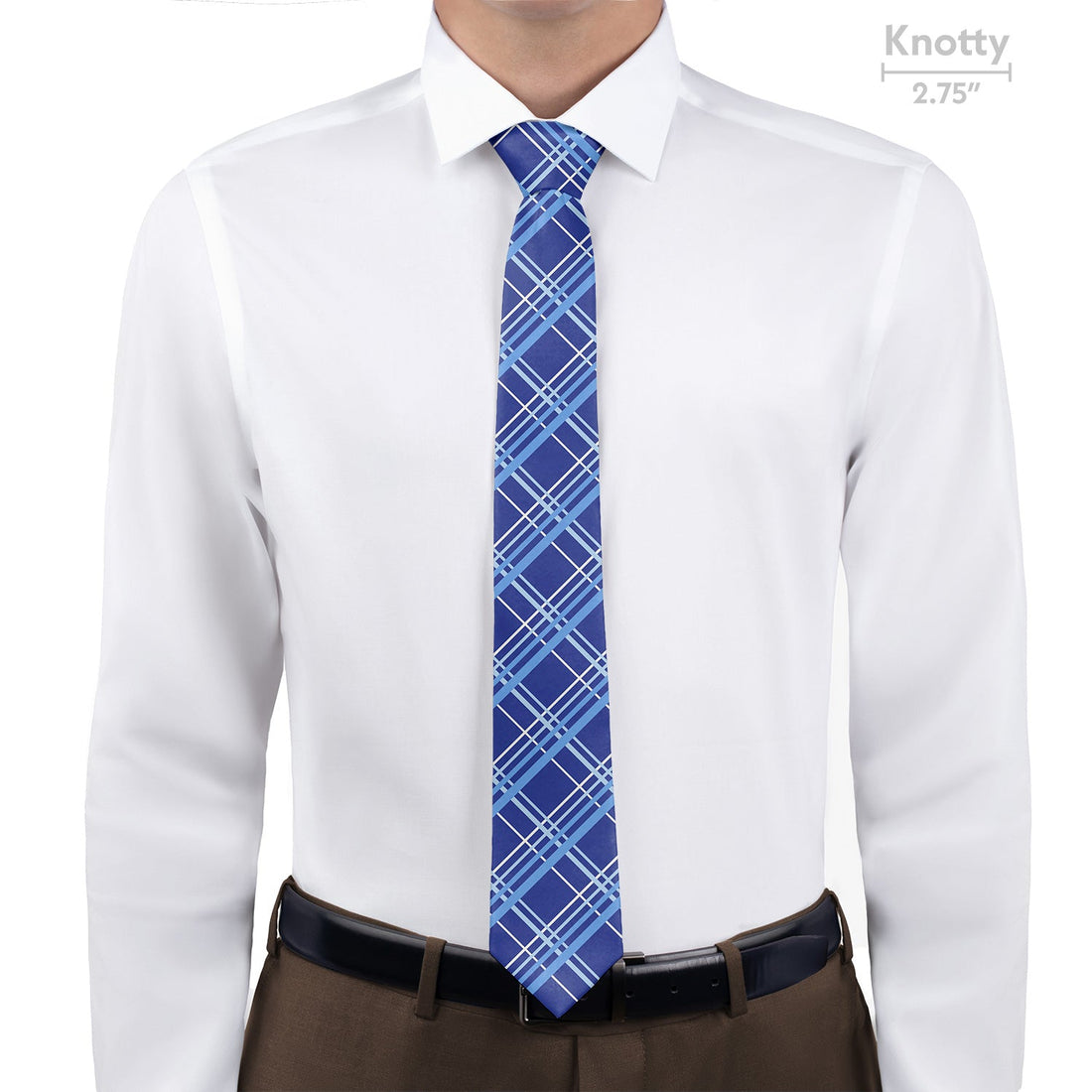Vegas Plaid Necktie - Knotty - Knotty Tie Co.