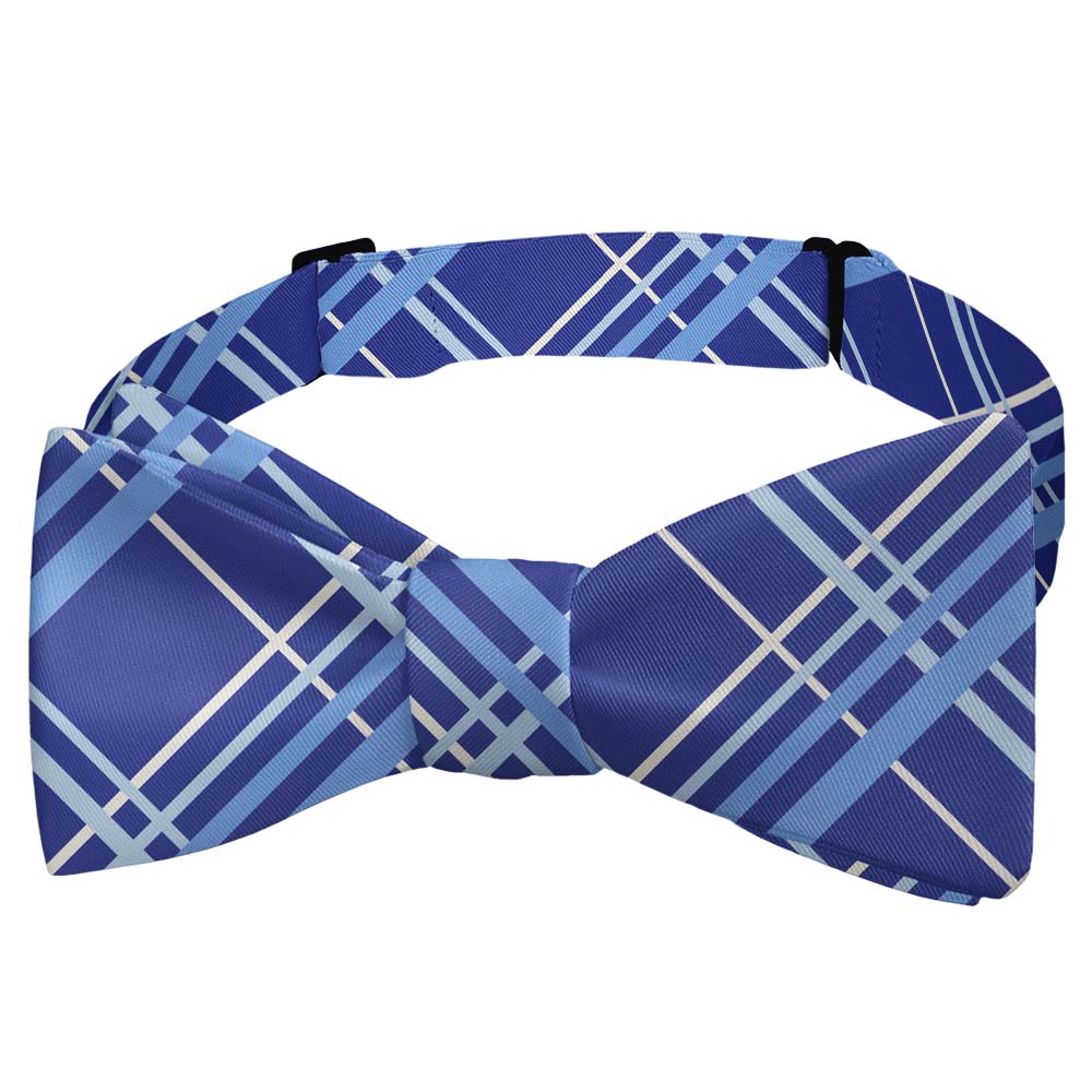 Vegas Plaid Bow Tie - Self Tie Bow Tie - Knotty Tie Co.
