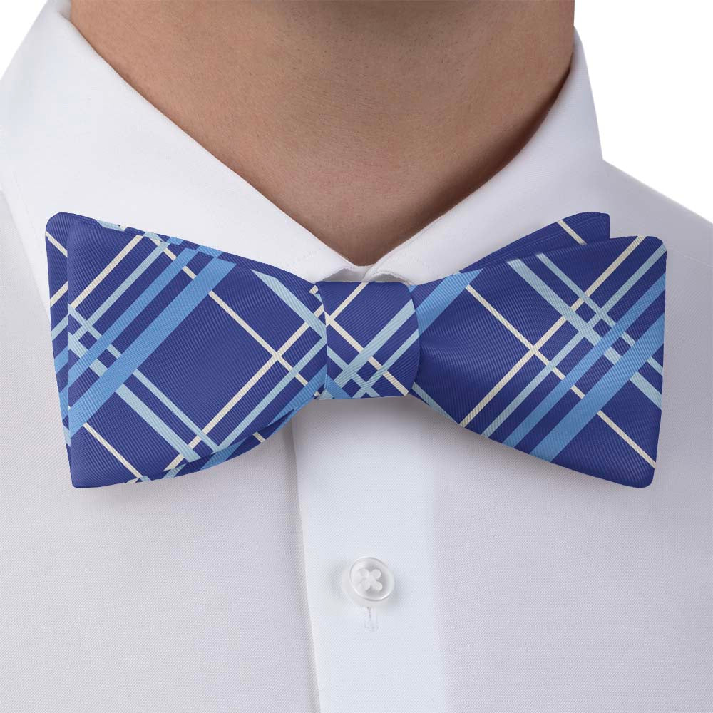 Vegas Plaid Bow Tie - Bow Tie with Dress Shirt - Knotty Tie Co.