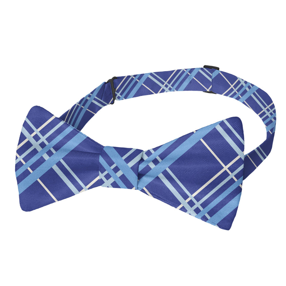 Vegas Plaid Bow Tie - Pre-Tied Bow Tie - Knotty Tie Co.