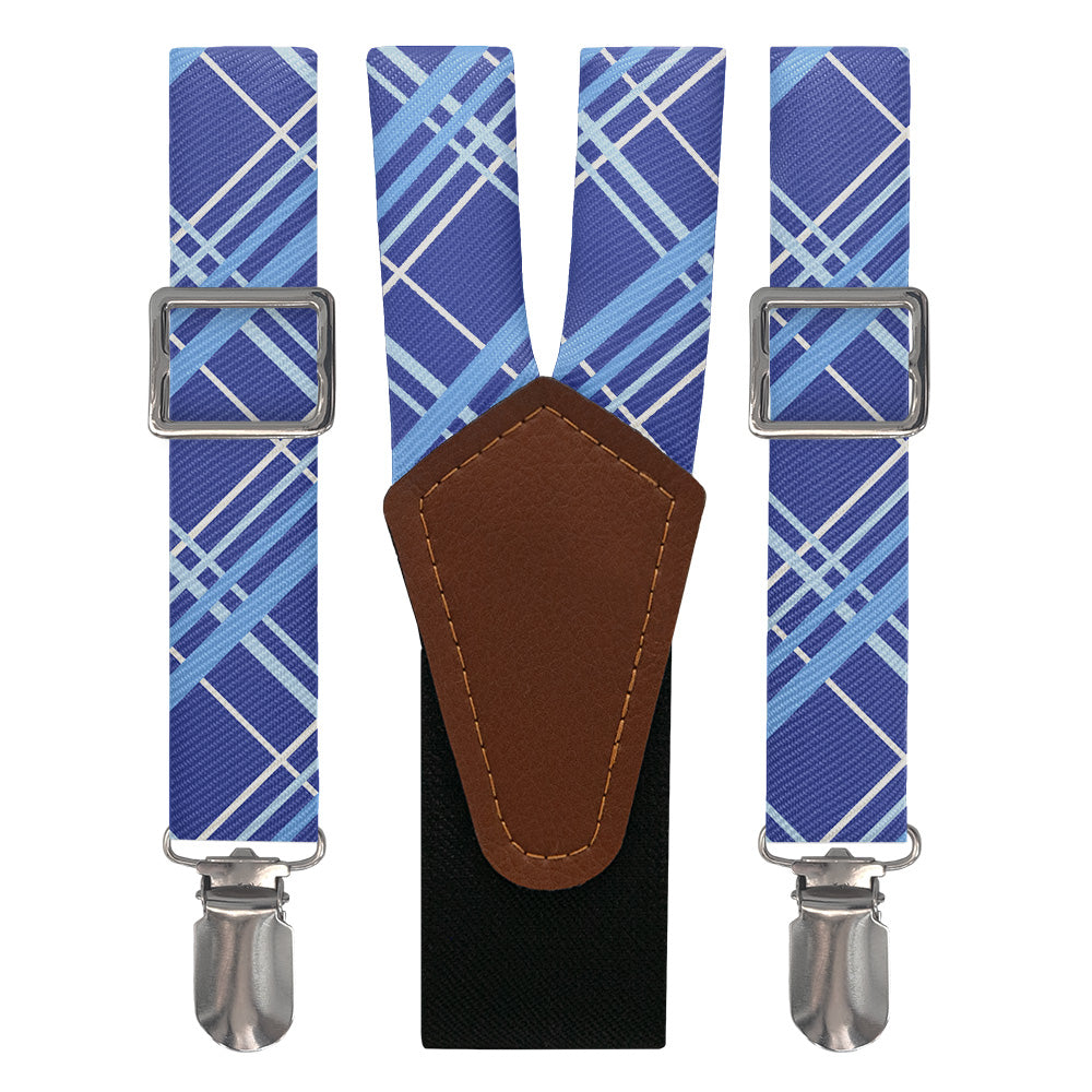Vegas Plaid Suspenders - Main View - Knotty Tie Co.