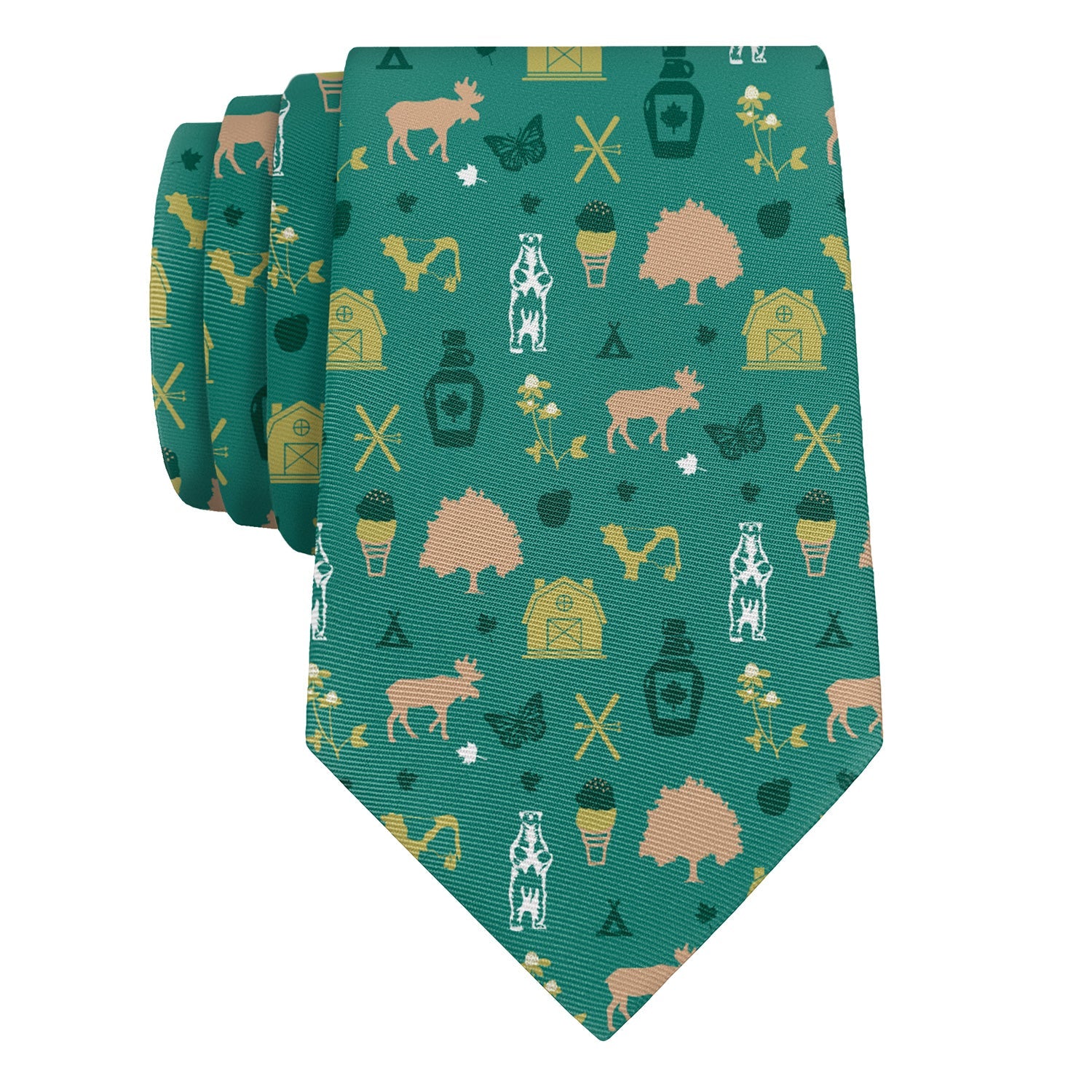 Vermont State Heritage Necktie - Rolled - Knotty Tie Co.