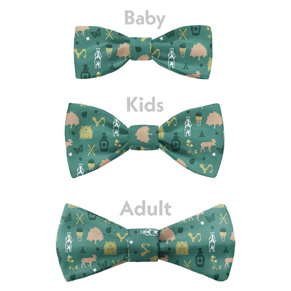 Vermont State Heritage Bow Tie - Bow Sizes - Knotty Tie Co.