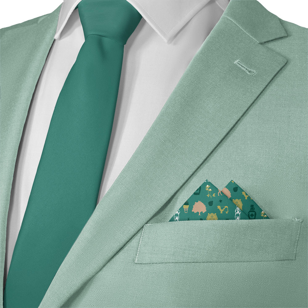 Vermont State Heritage Pocket Square - Matching Necktie- Knotty Tie Co.