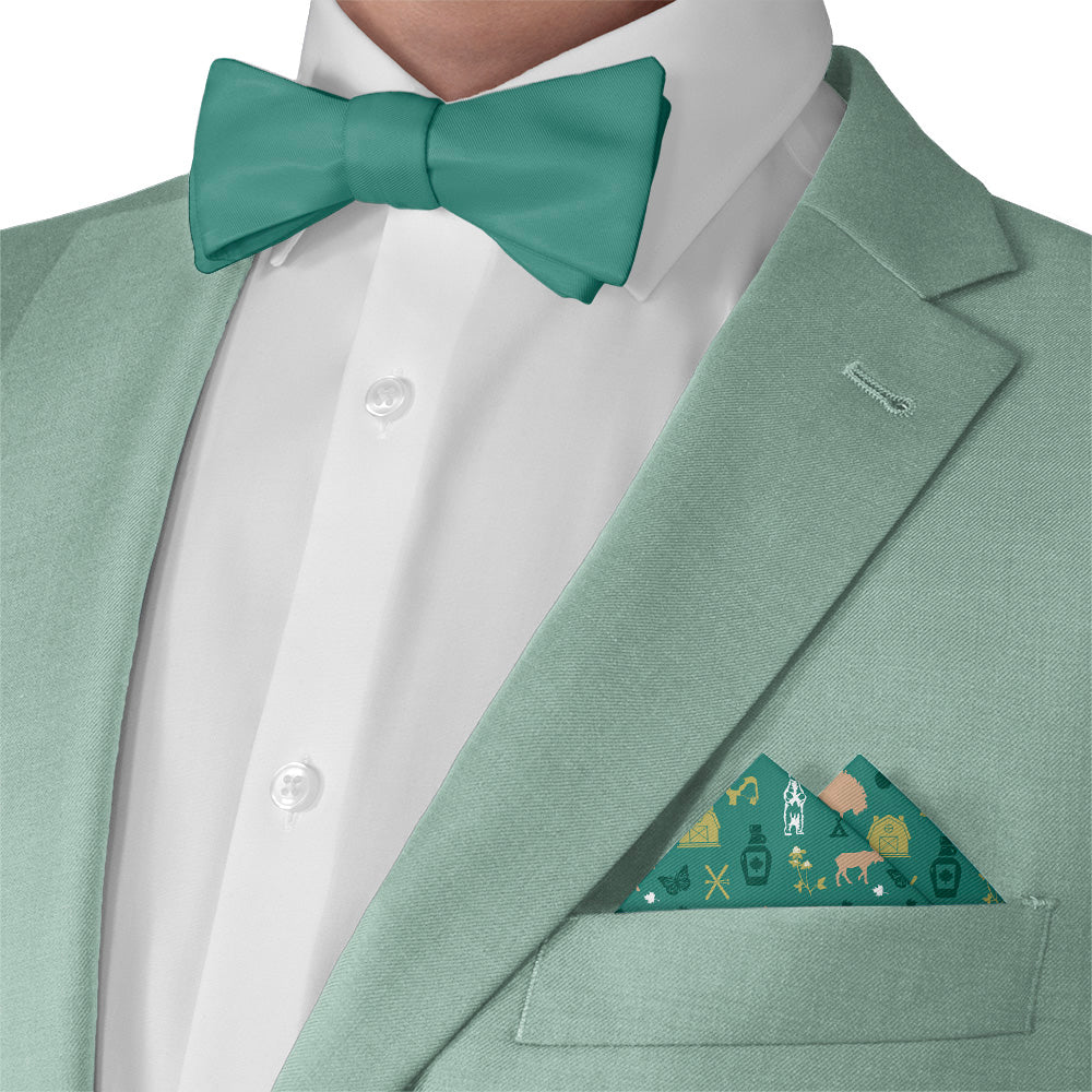 Vermont State Heritage Pocket Square - Matching Bow Tie - Knotty Tie Co.