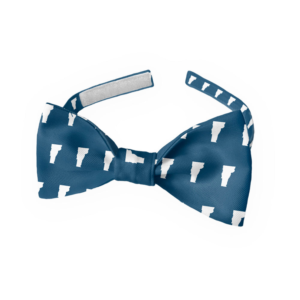 Vermont State Outline Bow Tie - Kids Pre-Tied 9.5-12.5" -  - Knotty Tie Co.