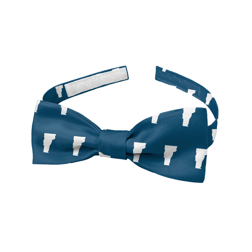 Vermont State Outline Bow Tie - Baby Pre-Tied 9.5-12.5" -  - Knotty Tie Co.