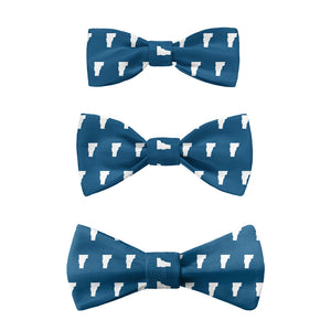 Vermont State Outline Bow Tie -  -  - Knotty Tie Co.