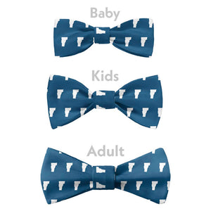 Vermont State Outline Bow Tie - Bow Sizes - Knotty Tie Co.