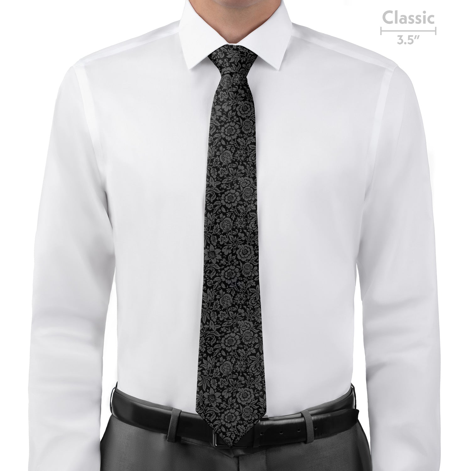 Vintage Bloom Necktie - Classic  - Knotty Tie Co.