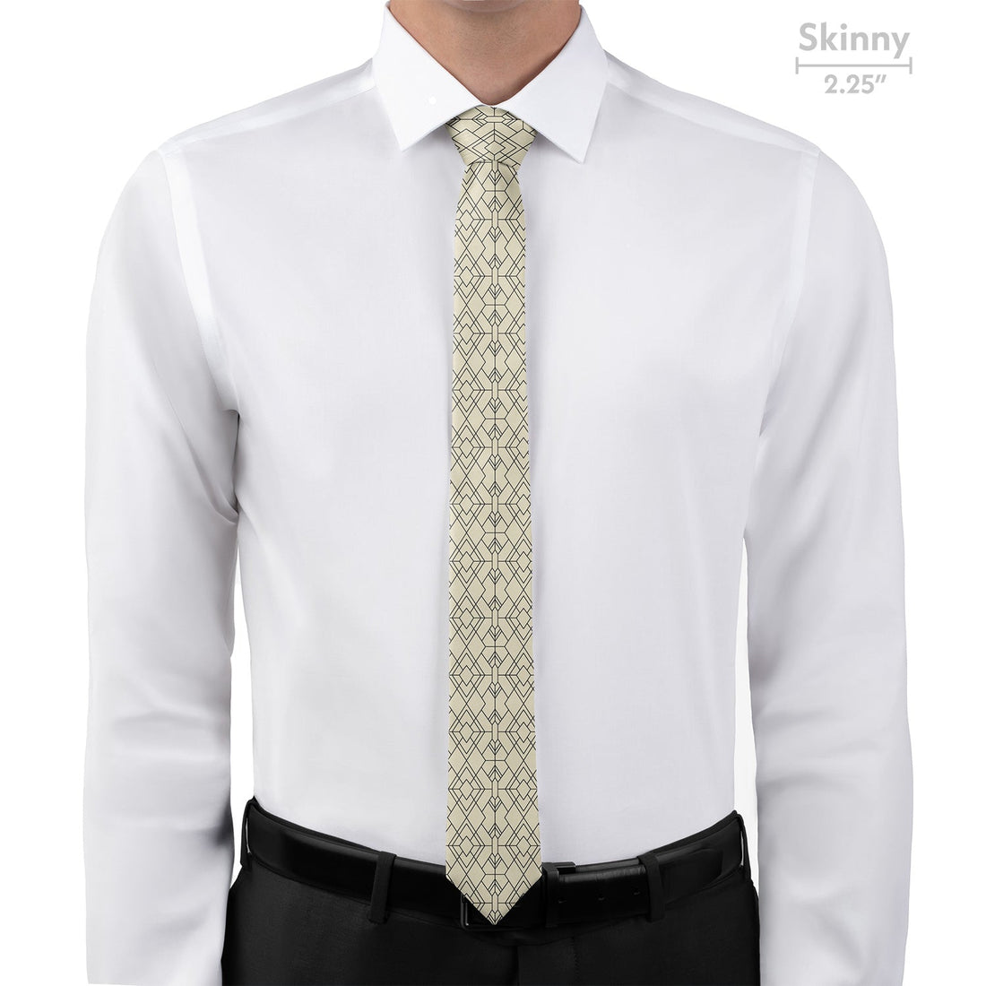 Vintage Deco Necktie - Skinny - Knotty Tie Co.
