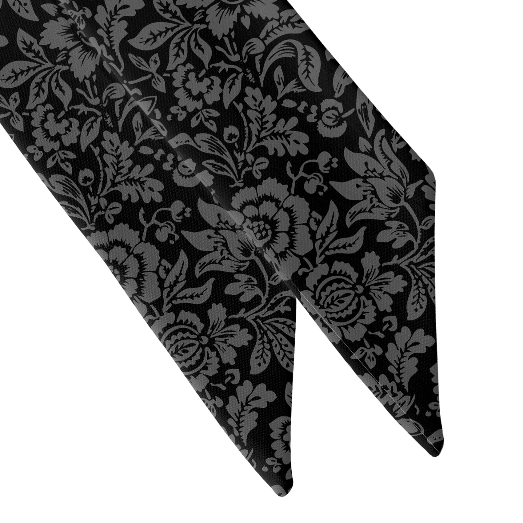Vintage Bloom Hair Scarf - Scarf Tapered Ends - Knotty Tie Co.