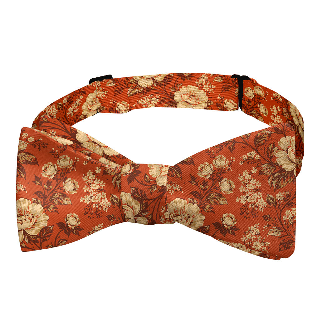 Vintage Floral Bow Tie - Self Tie Bow Tie - Knotty Tie Co.