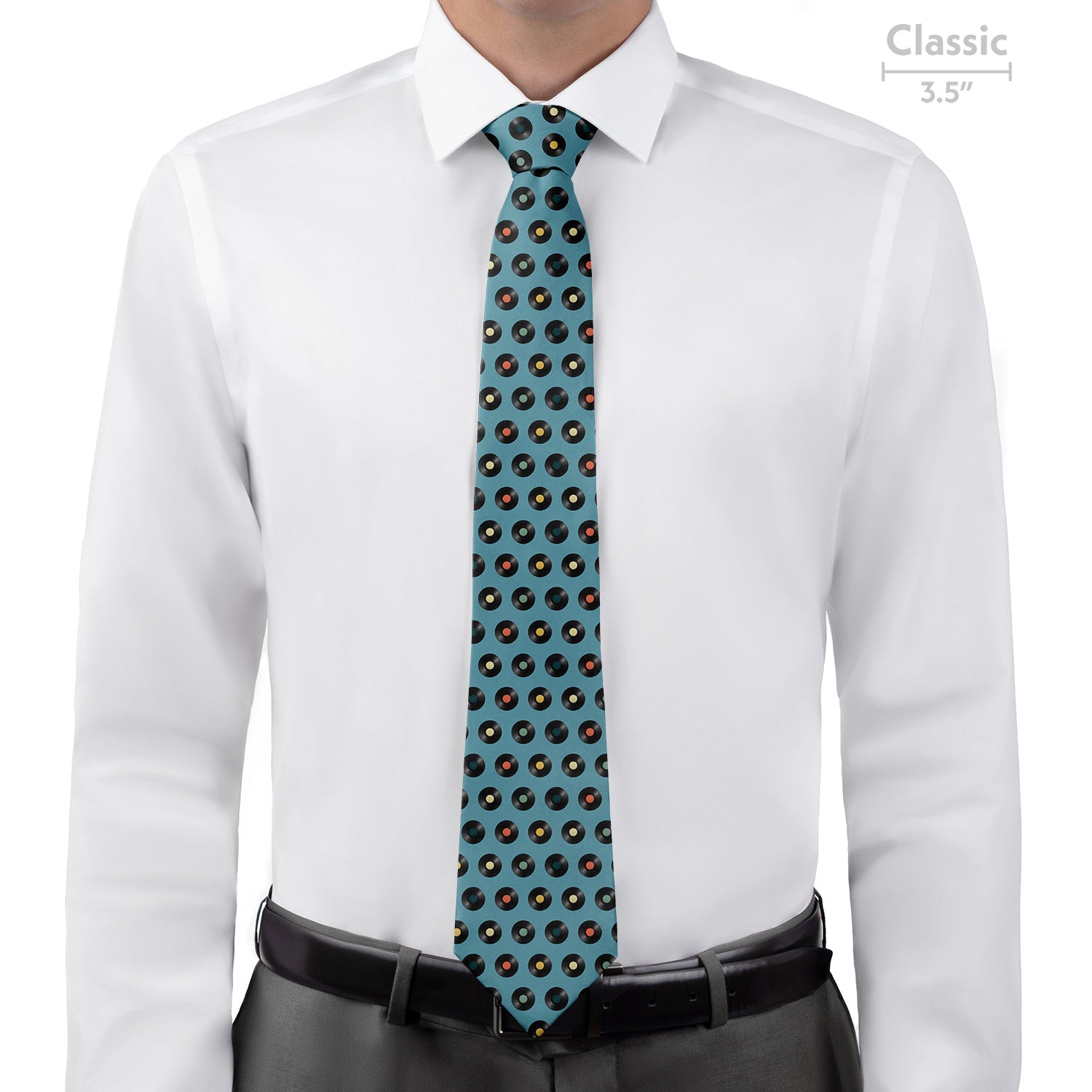 Vinyl Dots Necktie - Classic - Knotty Tie Co.