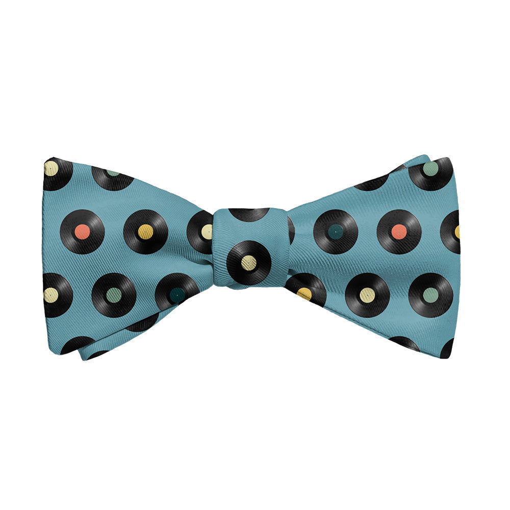 Vinyl Dots Bow Tie - Adult Standard Self-Tie 14-18" -  - Knotty Tie Co.