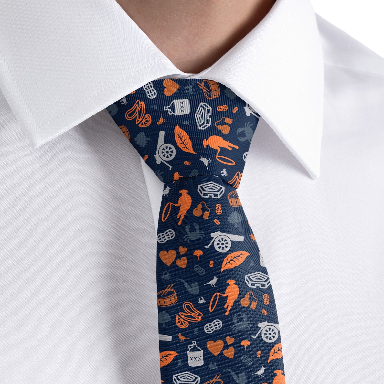 Virginia State Heritage Necktie - Dress Shirt - Knotty Tie Co.