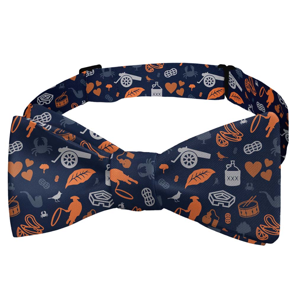 Virginia State Heritage Bow Tie - Self Tie Bow Tie - Knotty Tie Co.