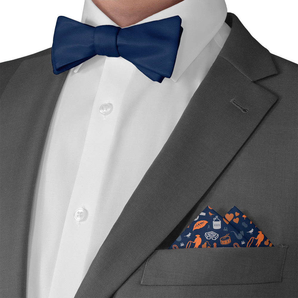 Virginia State Heritage Pocket Square - Matching Bow Tie - Knotty Tie Co.