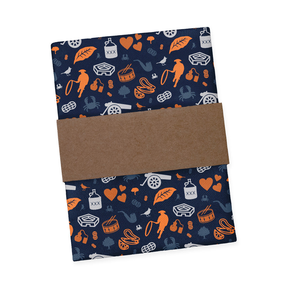 Virginia State Heritage Pocket Square - Packaging - Knotty Tie Co.