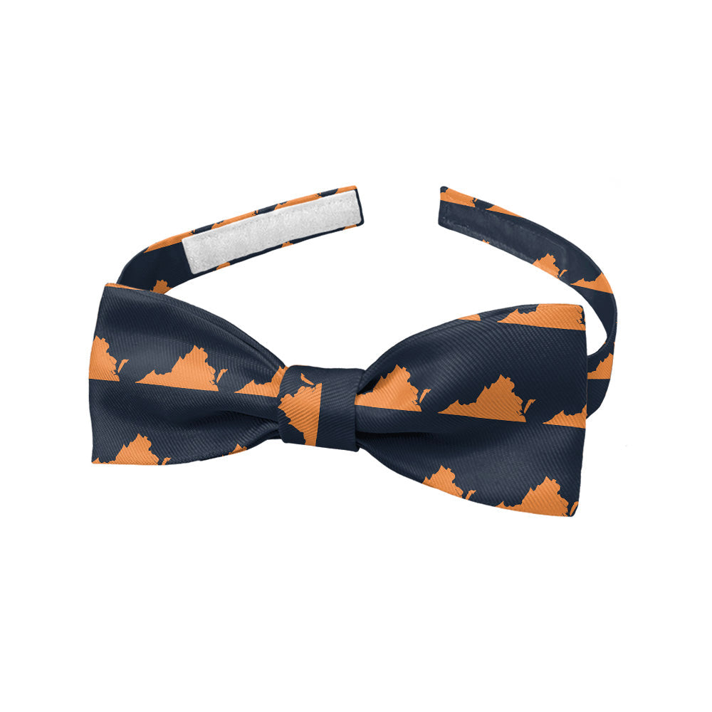 Virginia State Outline Bow Tie - Baby Pre-Tied 9.5-12.5" -  - Knotty Tie Co.