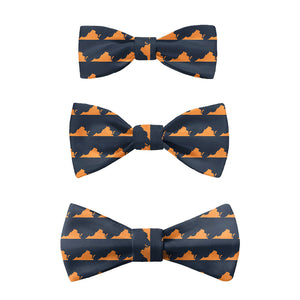 Virginia State Outline Bow Tie -  -  - Knotty Tie Co.