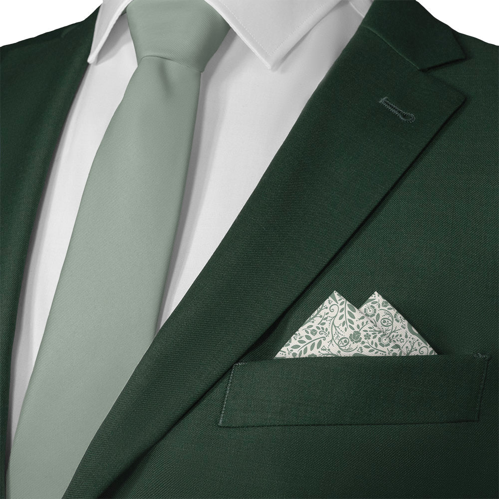 Vonnie Pocket Square - Matching Necktie- Knotty Tie Co.