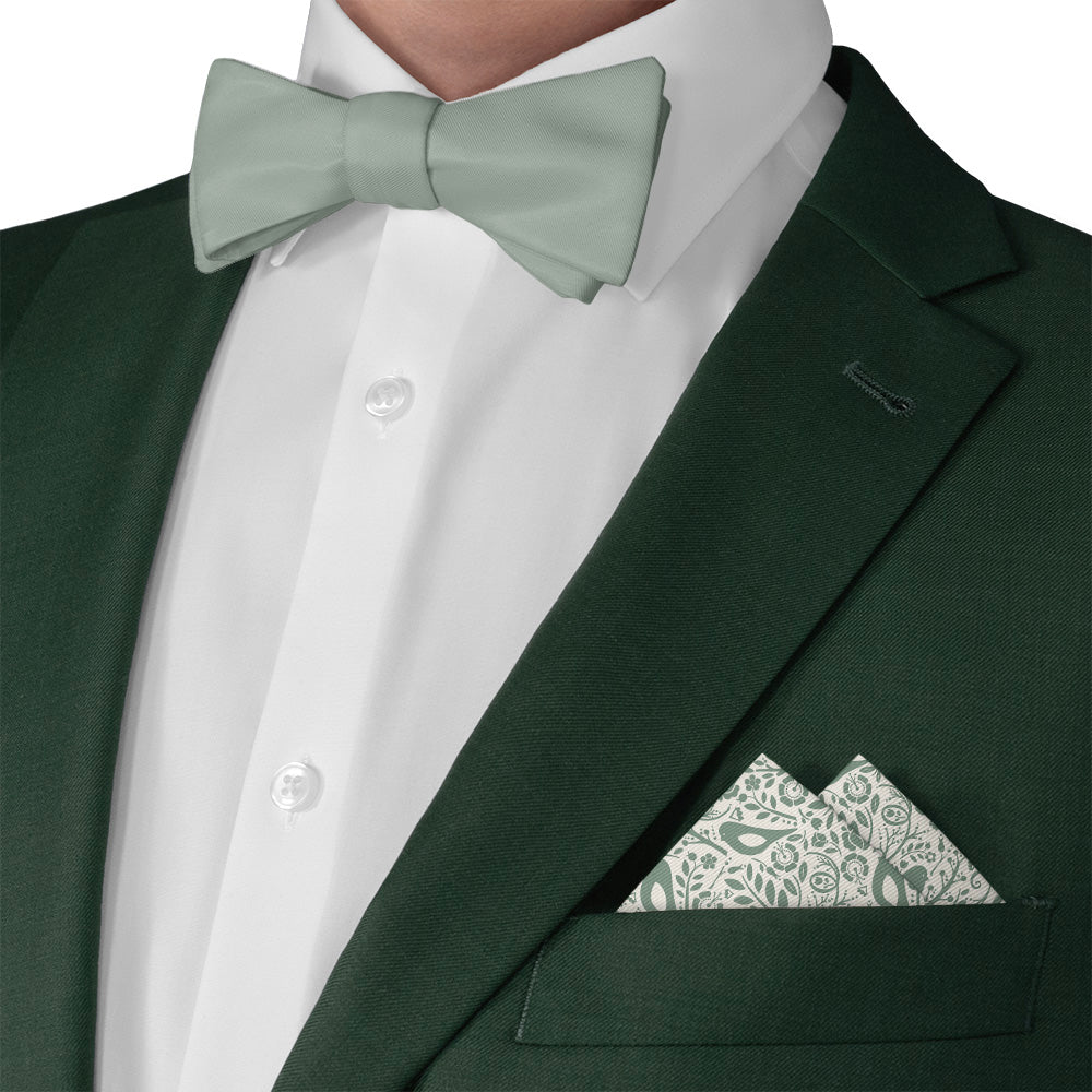 Vonnie Pocket Square - Matching Bow Tie - Knotty Tie Co.