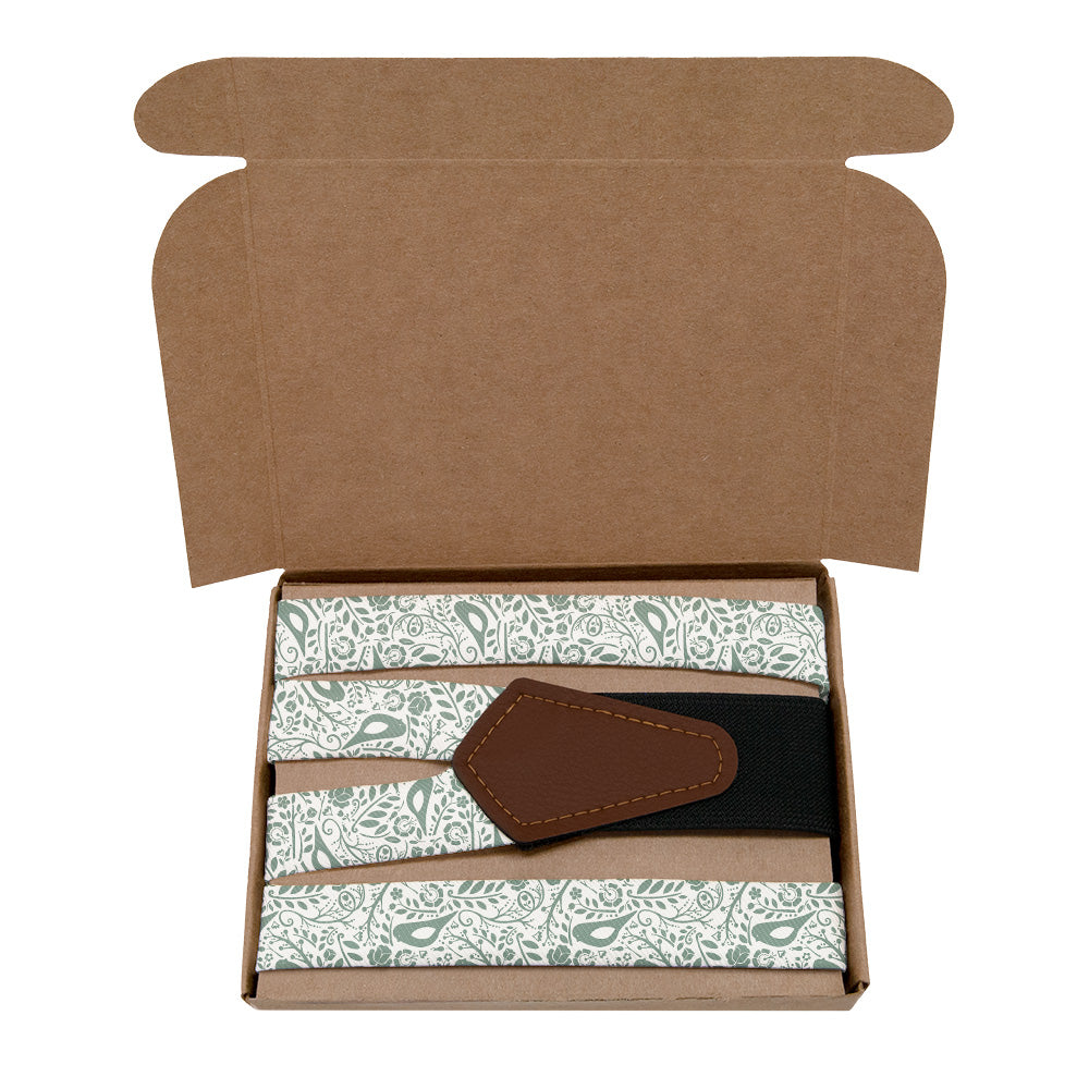 Vonnie Suspenders - Kraft Gift Box Packaging - Knotty Tie Co.