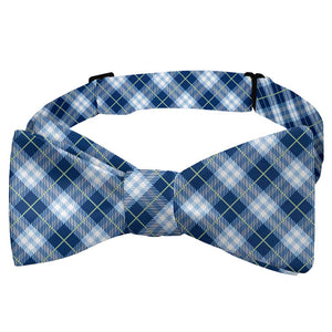 Waffle Plaid Bow Tie - Self Tie Bow Tie - Knotty Tie Co.
