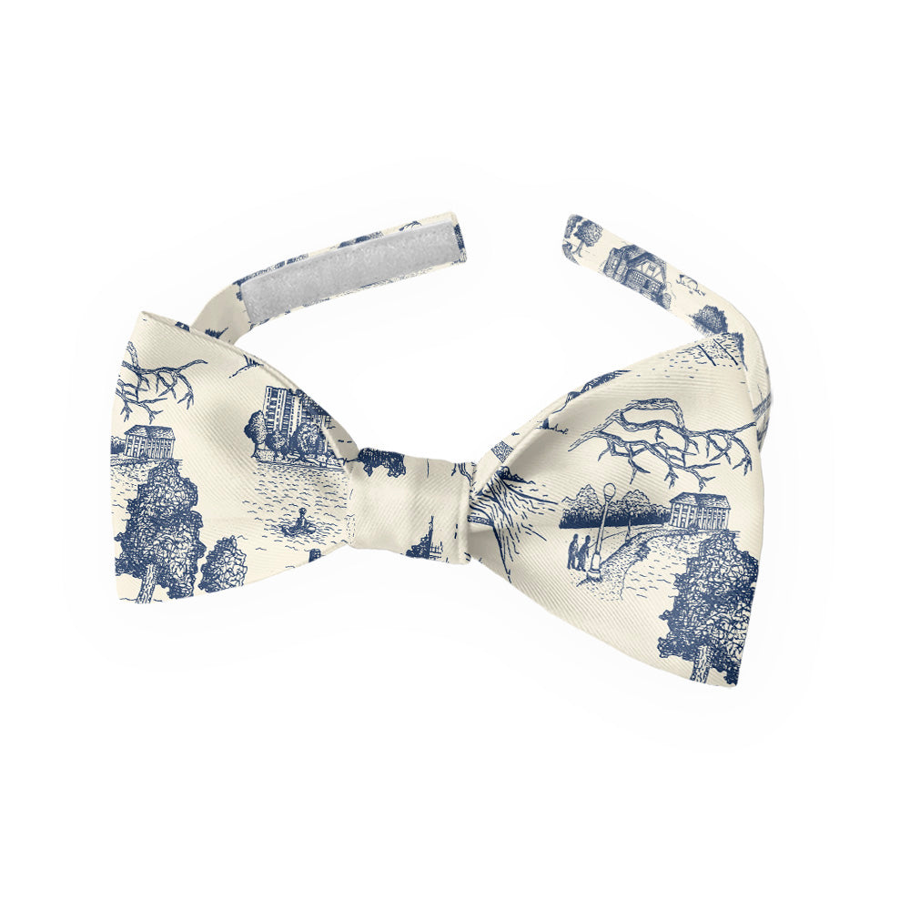 Wash Park Toile Bow Tie - Kids Pre-Tied 9.5-12.5" -  - Knotty Tie Co.
