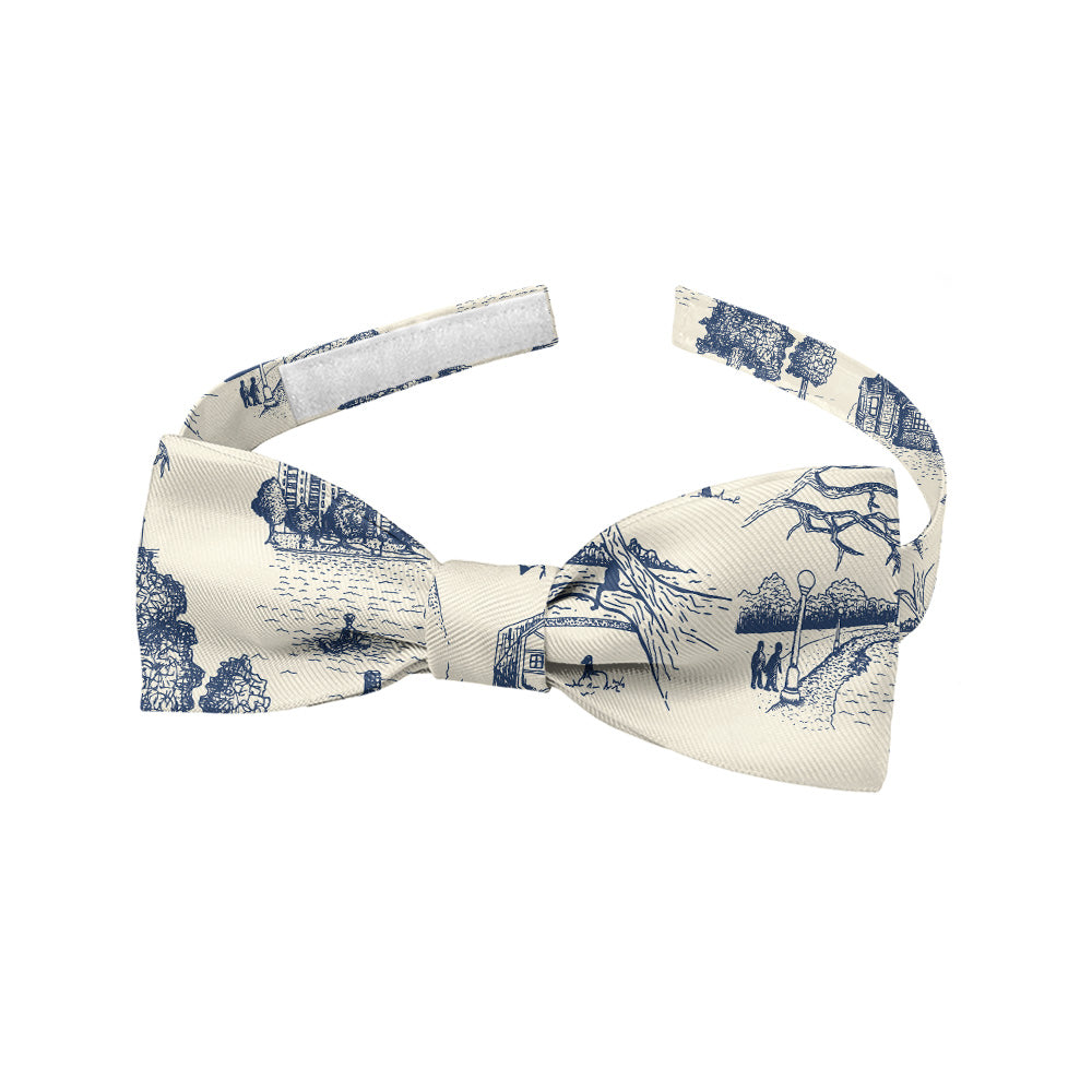 Wash Park Toile Bow Tie - Baby Bow Tie - Knotty Tie Co.