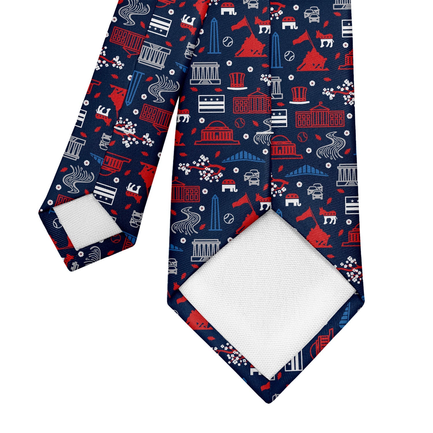 Washington DC Heritage Necktie - Tipping - Knotty Tie Co.