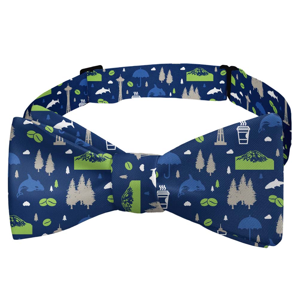 Washington State Heritage Bow Tie - Self Tie Bow Tie - Knotty Tie Co.