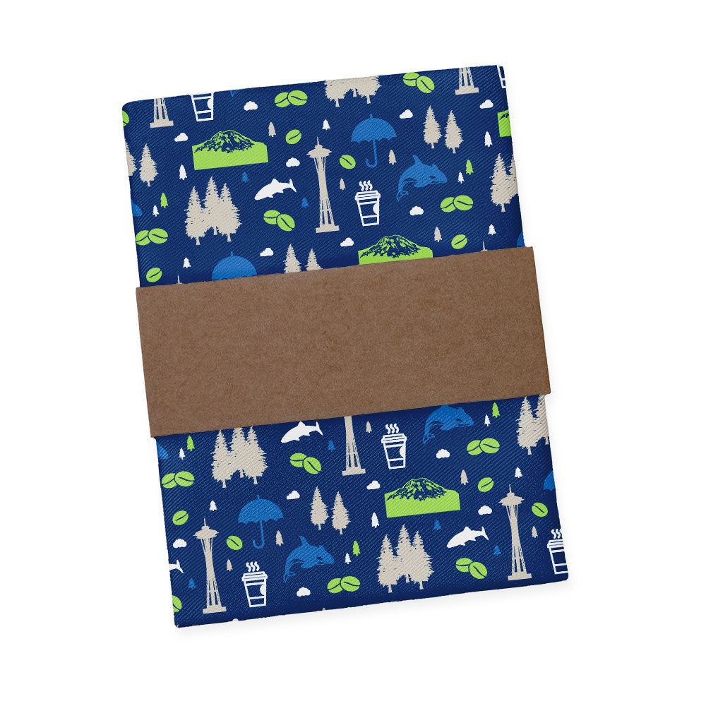 Washington State Heritage Pocket Square - Packaging - Knotty Tie Co.