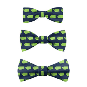 Washington State Outline Bow Tie -  -  - Knotty Tie Co.