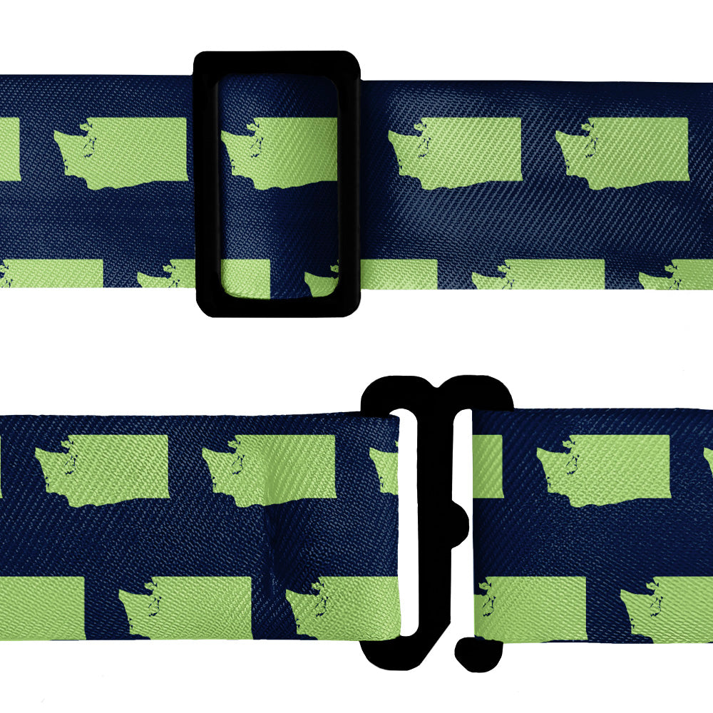 Washington State Outline Bow Tie - Bow Tie Hardware - Knotty Tie Co.