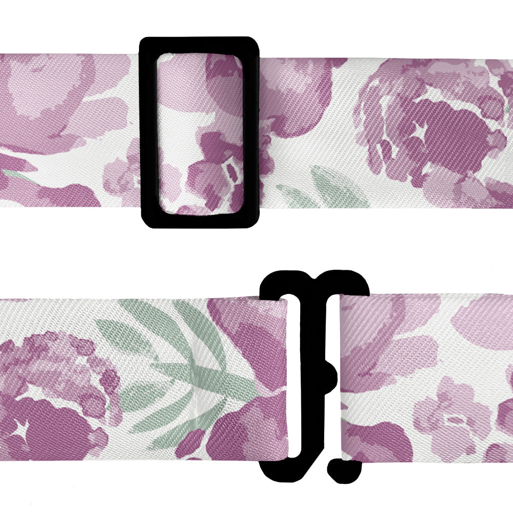 Watercolor Floral Bow Tie - Bow Tie Hardware - Knotty Tie Co.