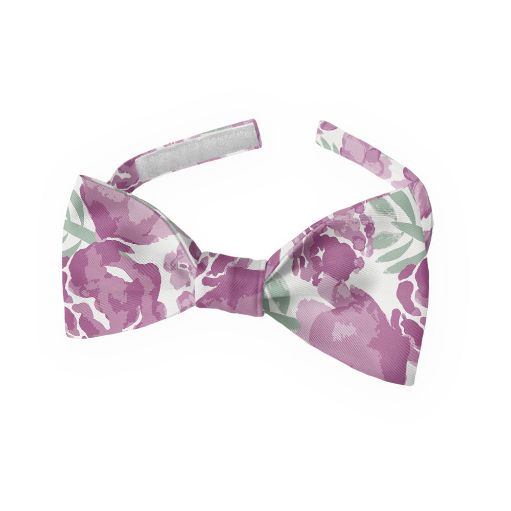 Watercolor Floral Bow Tie - Kids Pre-Tied 9.5-12.5" -  - Knotty Tie Co.
