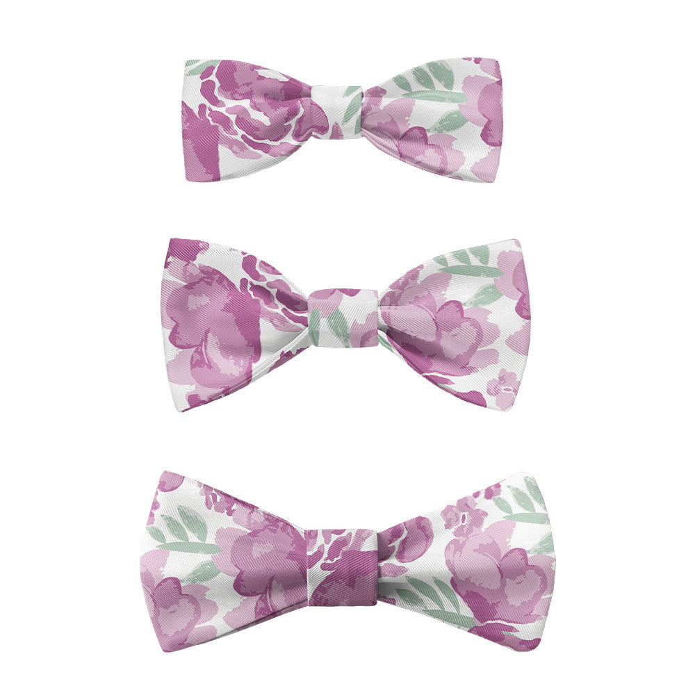Watercolor Floral Bow Tie -  -  - Knotty Tie Co.