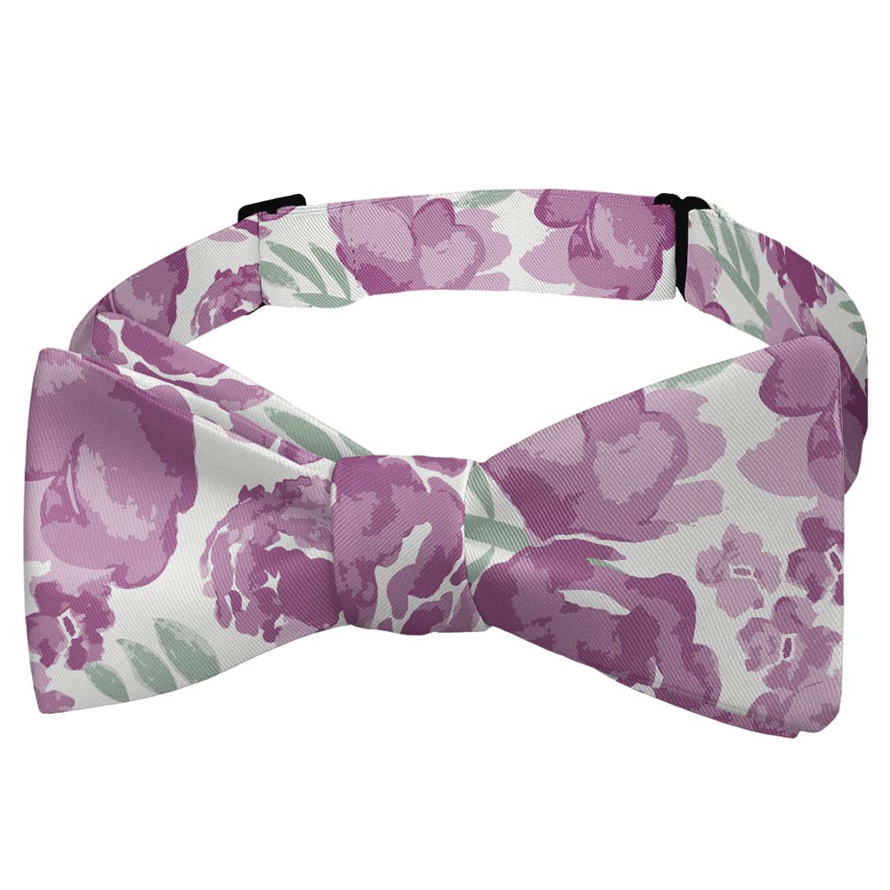 Watercolor Floral Bow Tie - Self Tie Bow Tie - Knotty Tie Co.