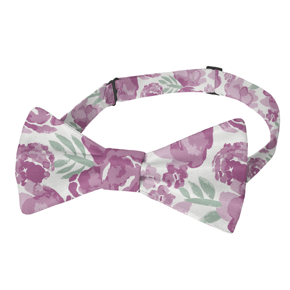 Watercolor Floral Bow Tie - Pre-Tied Bow Tie - Knotty Tie Co.