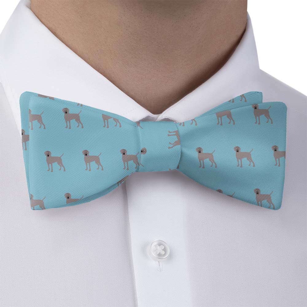 Weimaraner Bow Tie - Bow Tie with Dress Shirt - Knotty Tie Co.