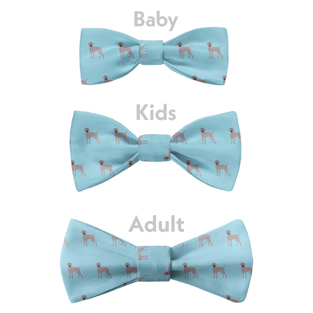 Weimaraner Bow Tie - Bow Sizes - Knotty Tie Co.