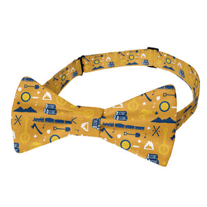 West Virginia State Heritage Bow Tie - Adult Pre-Tied 12-22" -  - Knotty Tie Co.